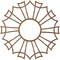 Ekena Millwork Augustus Wood Fretwork Pierced Ceiling Medallion, Walnut, 38"OD x 13 3/8"ID x 1/4"T CMWP38X38X0250AUWA - alternate 4
